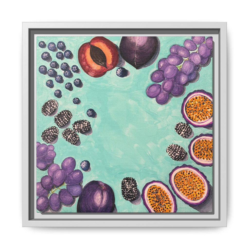 Les Fruit Collection - BLUE/PURPLE Canvas