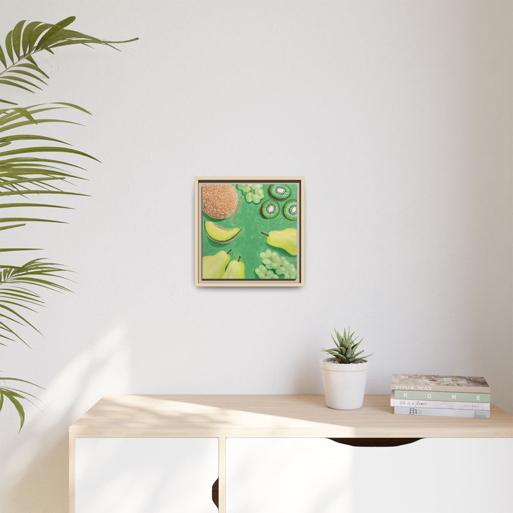Les Fruit Collection - GREEN Canvas