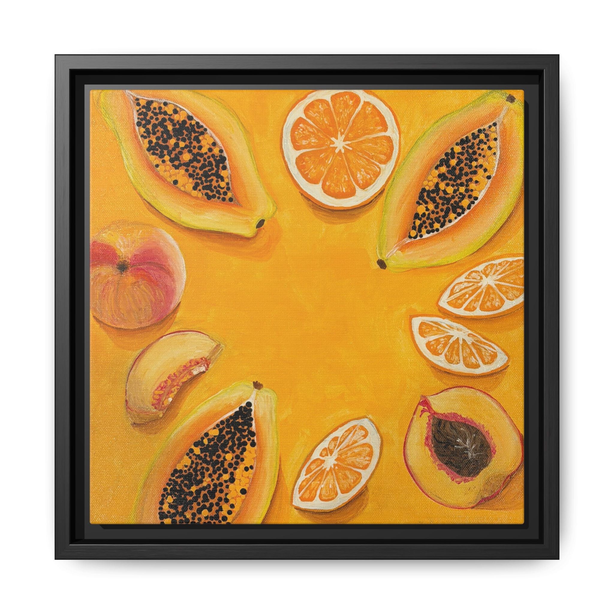 Les Fruit Collection - ORANGE Canvas