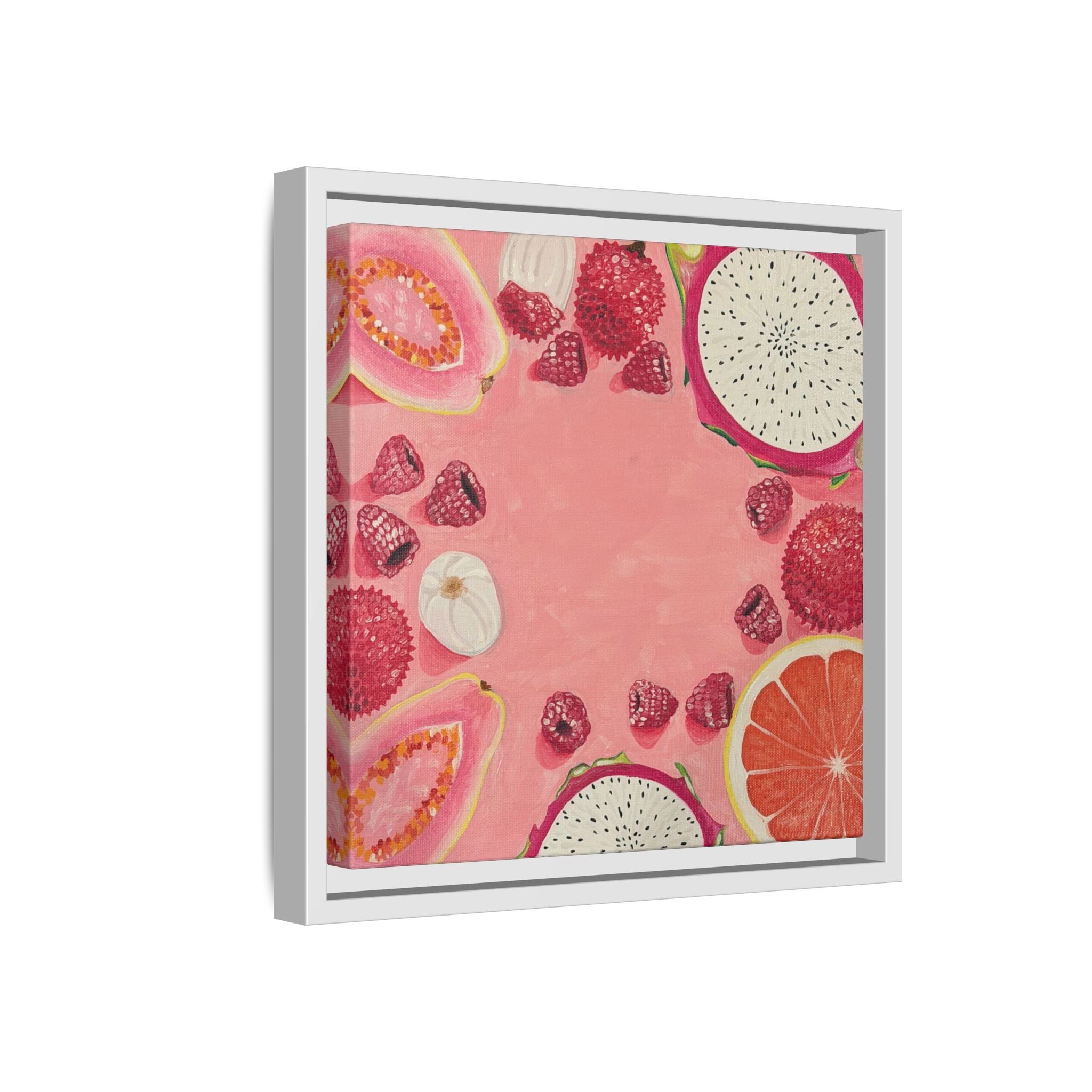 Les Fruit Collection - PINK Canvas