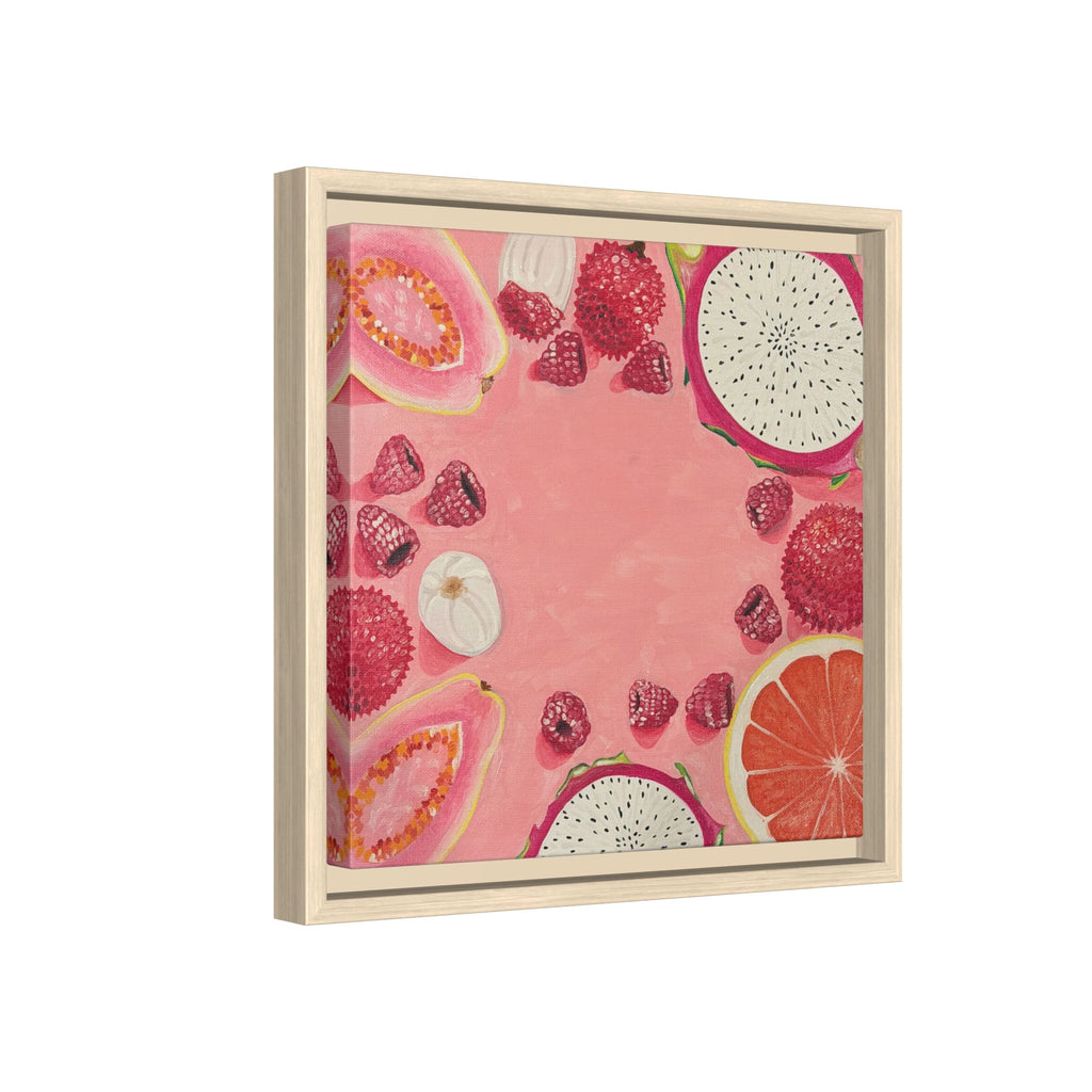 Les Fruit Collection - PINK Canvas