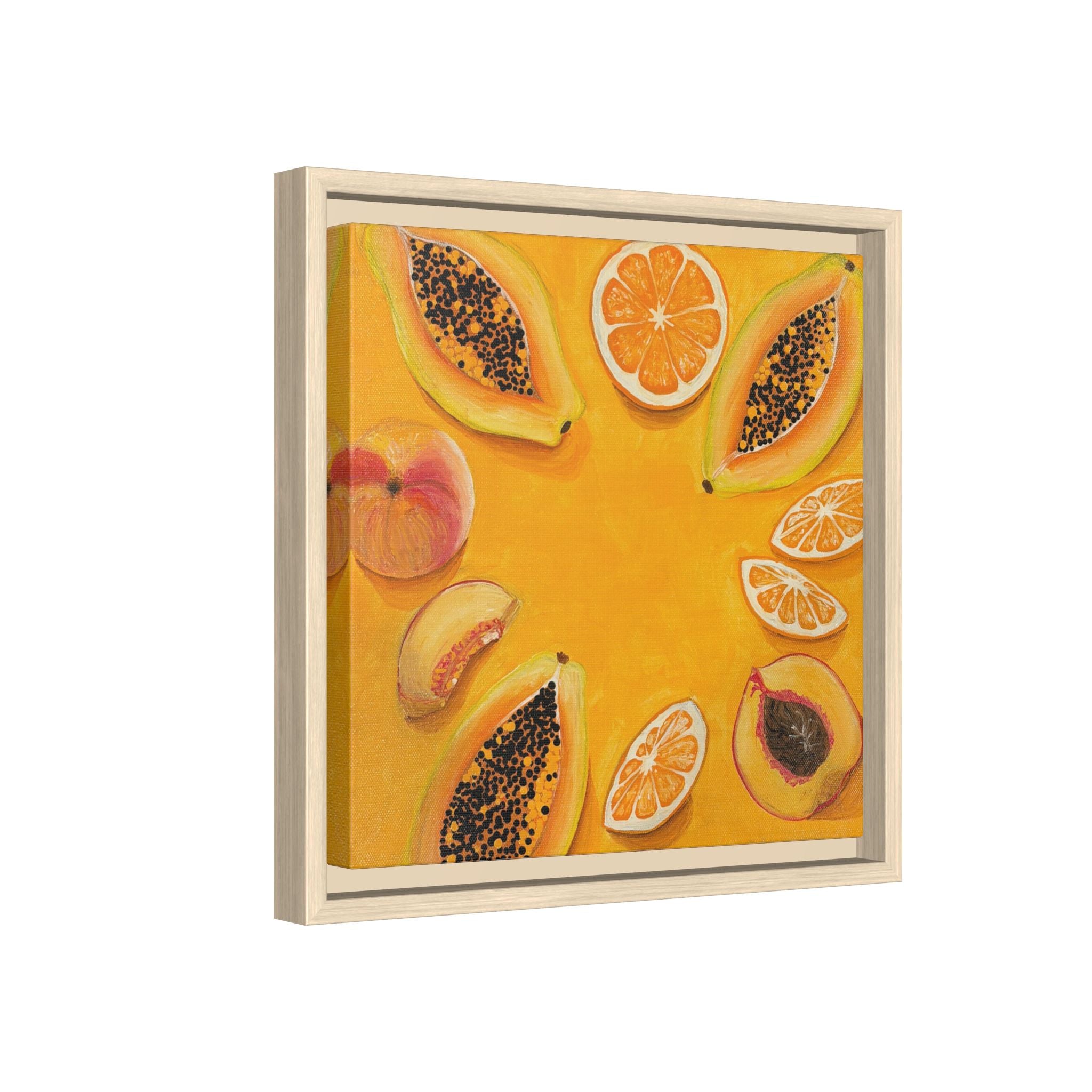 Les Fruit Collection - ORANGE Canvas