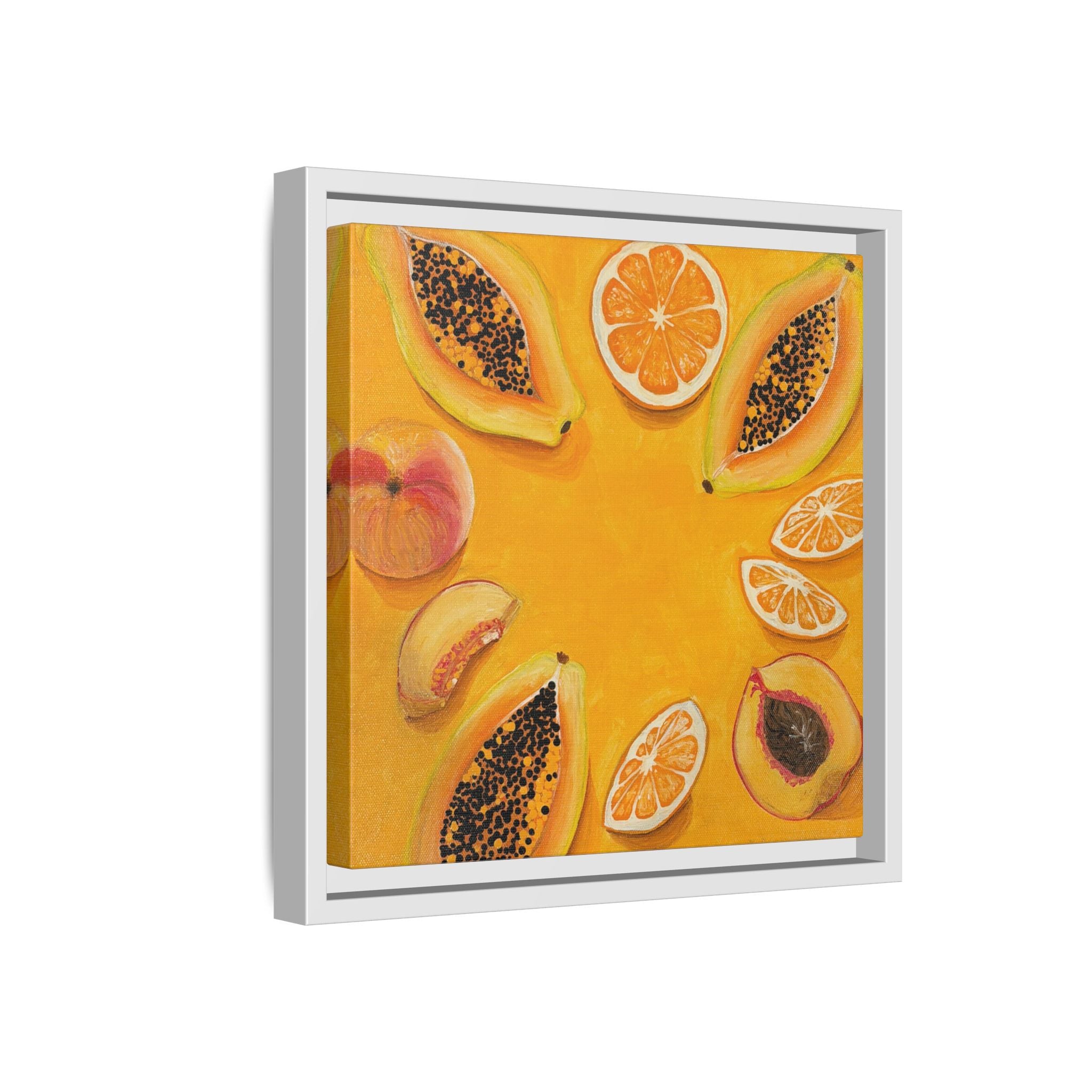 Les Fruit Collection - ORANGE Canvas