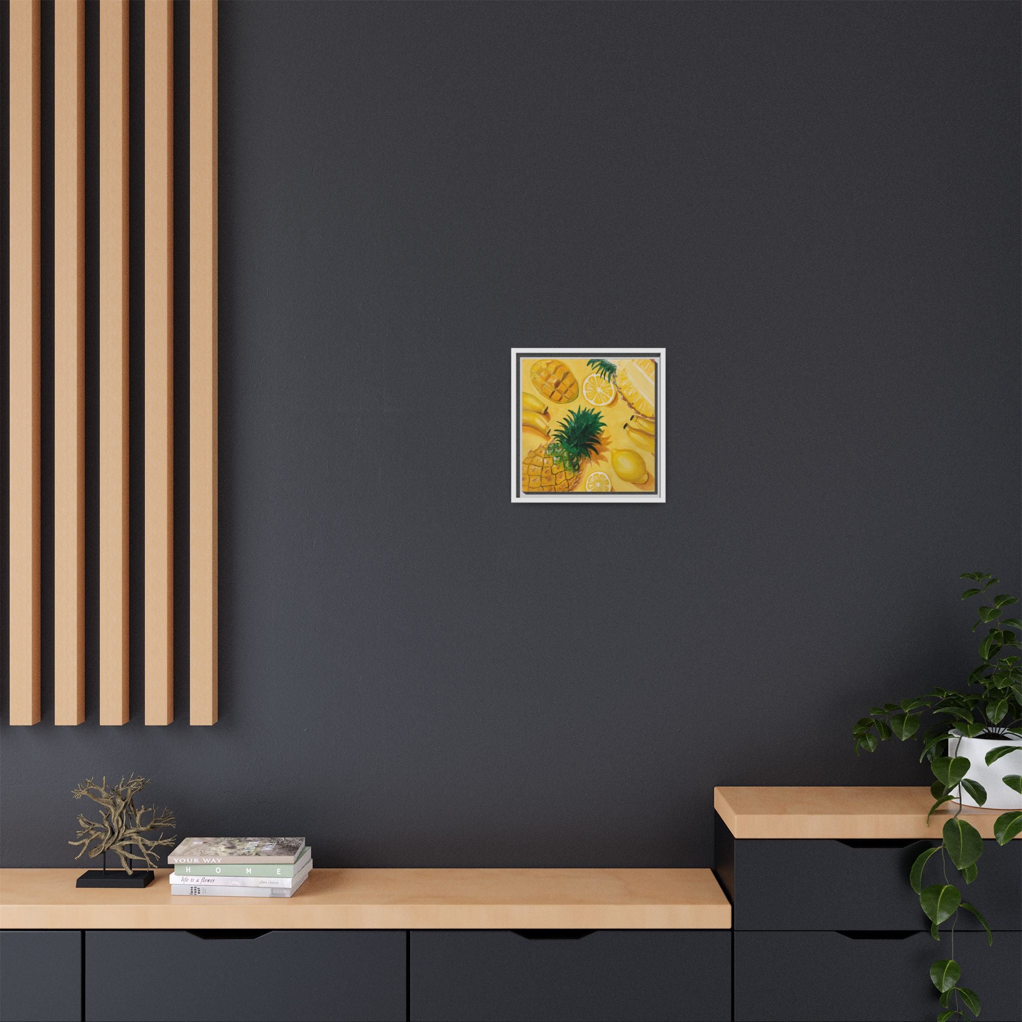 Les Fruit Collection - YELLOW Canvas