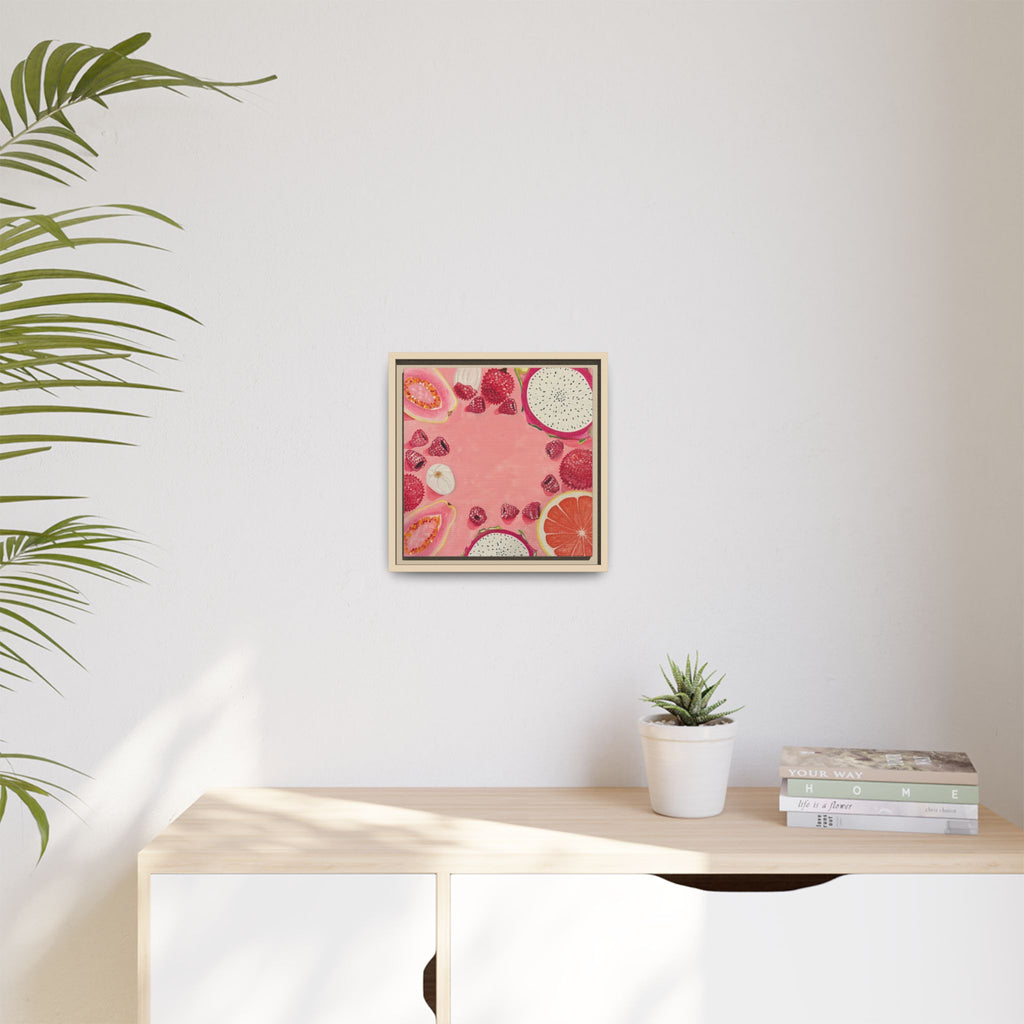 Les Fruit Collection - PINK Canvas