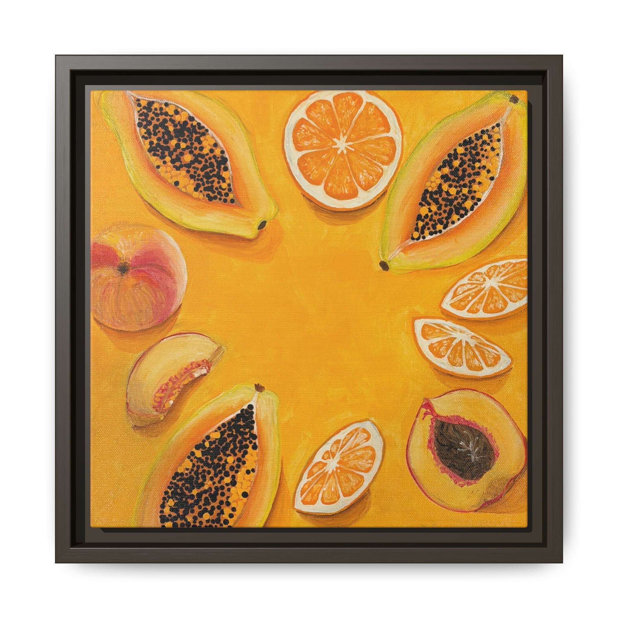 Les Fruit Collection - ORANGE Canvas