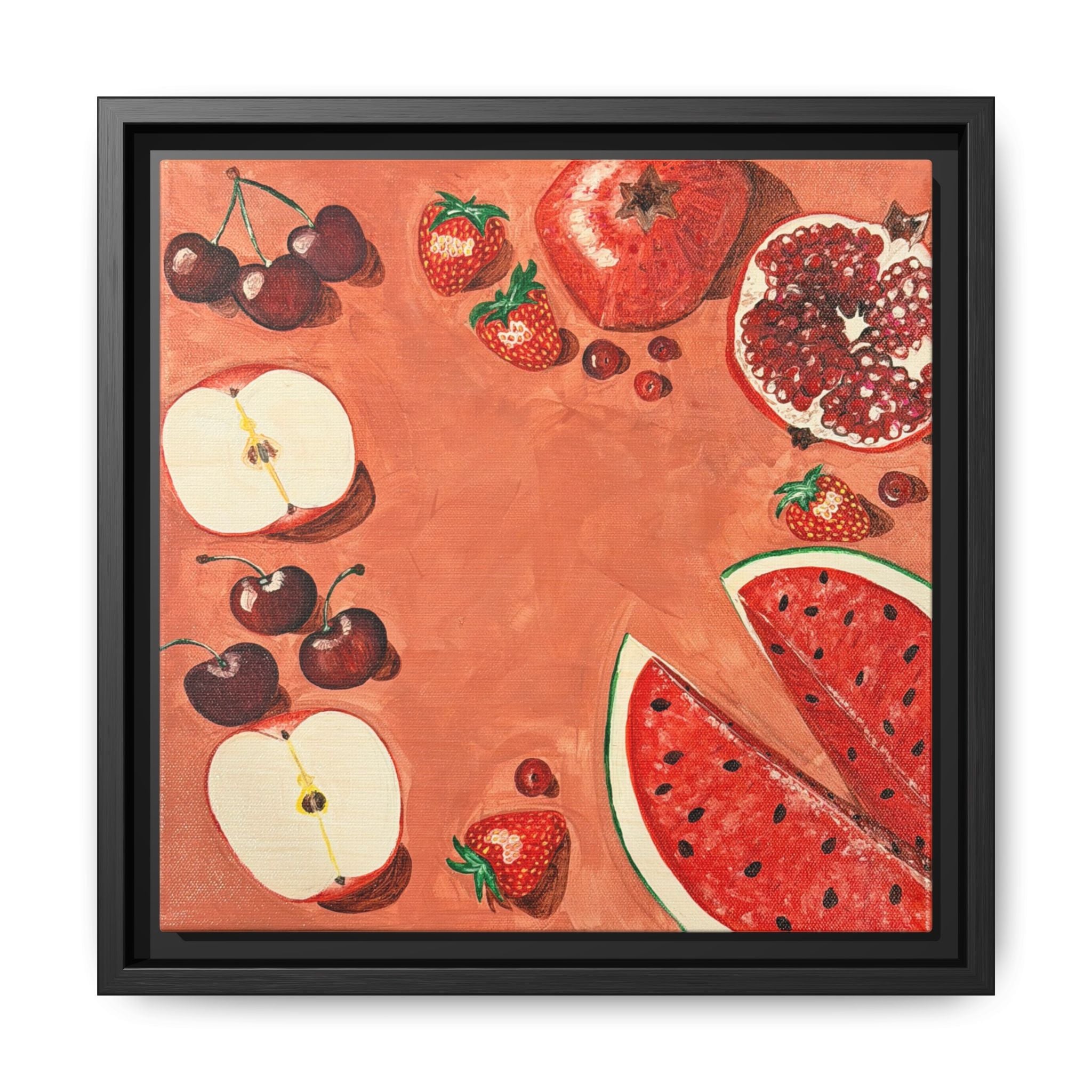 Les Fruit Collection - RED Canvas