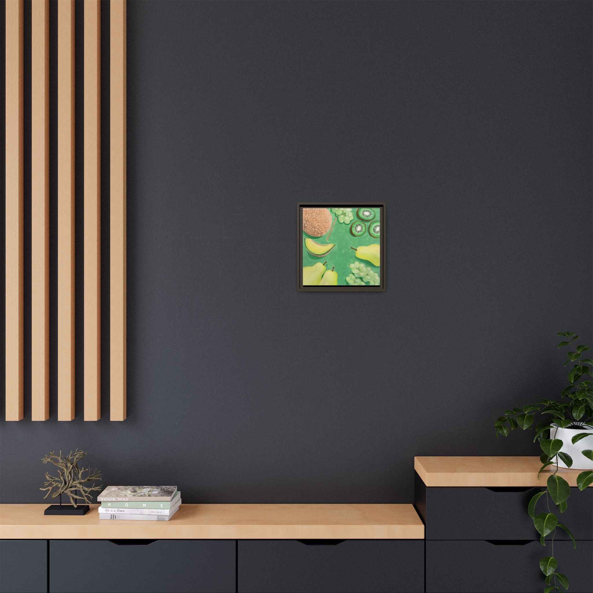 Les Fruit Collection - GREEN Canvas