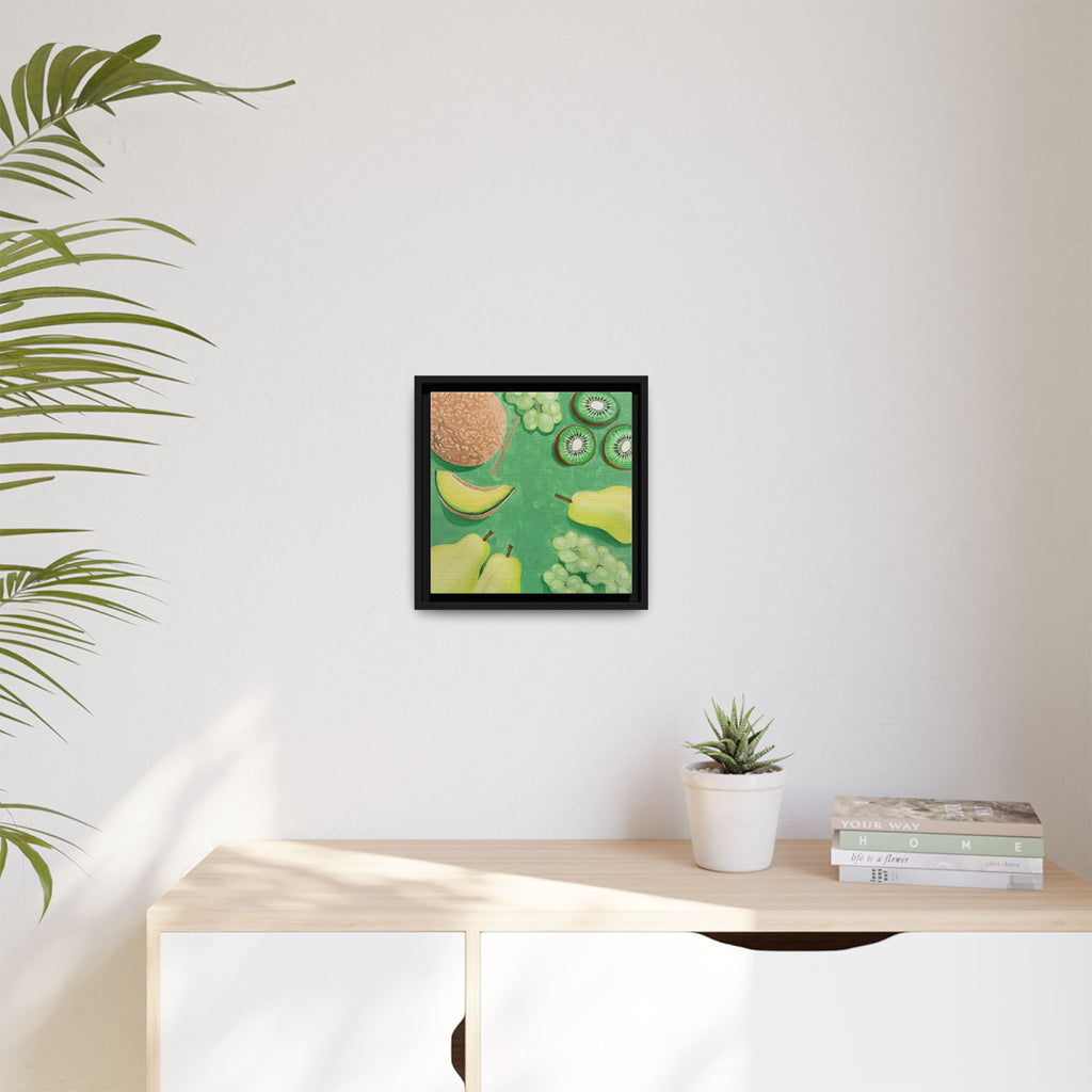 Les Fruit Collection - GREEN Canvas