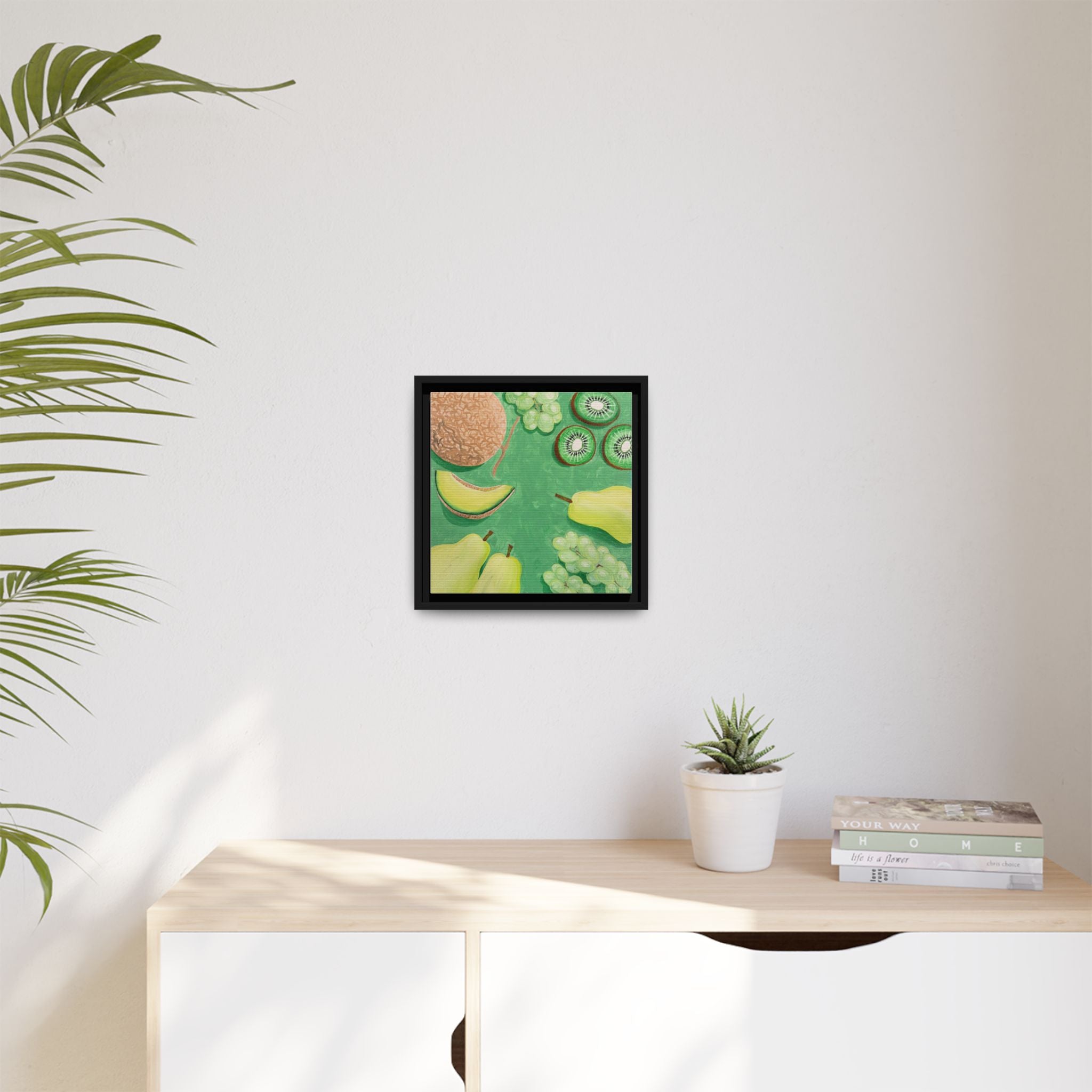 Les Fruit Collection - GREEN Canvas