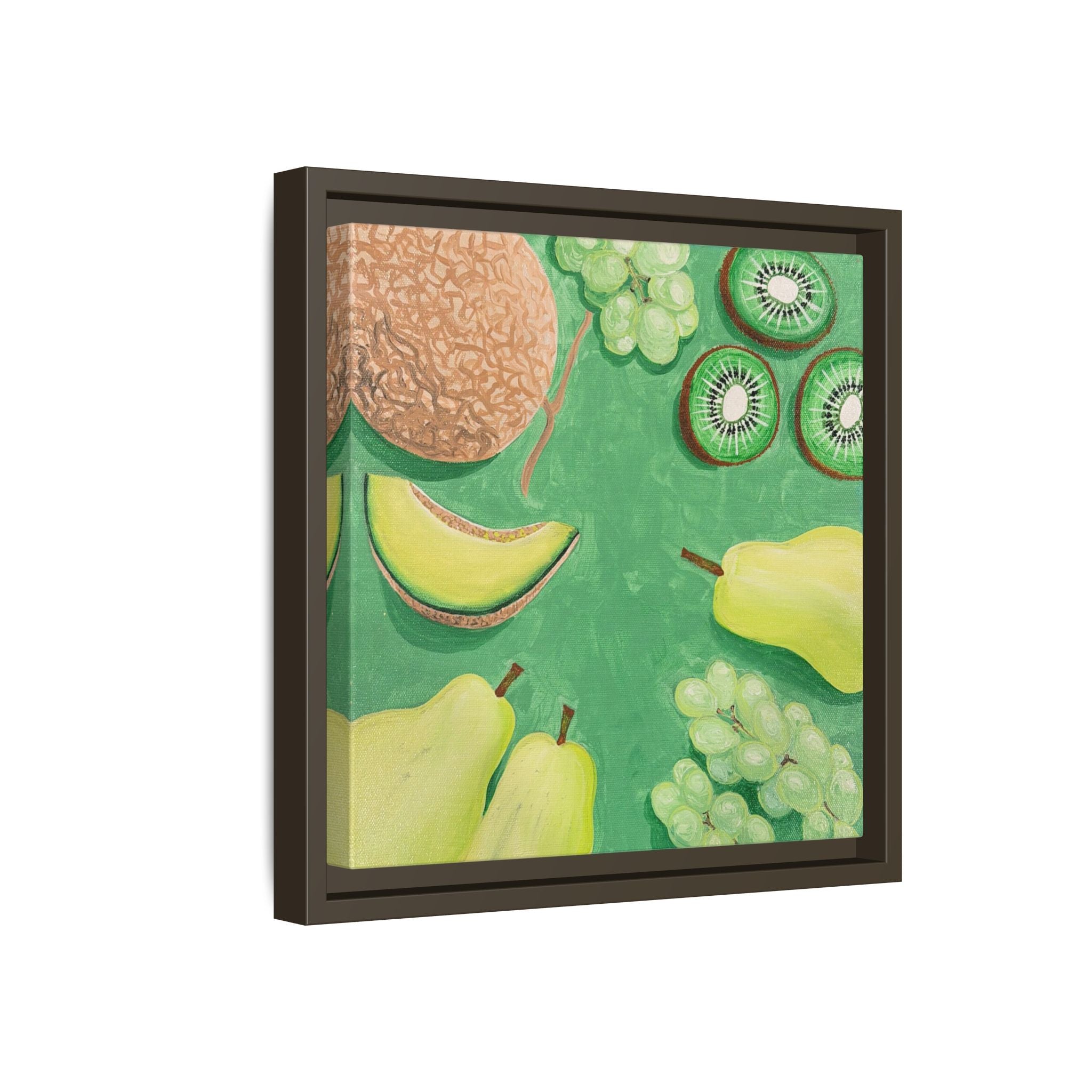 Les Fruit Collection - GREEN Canvas