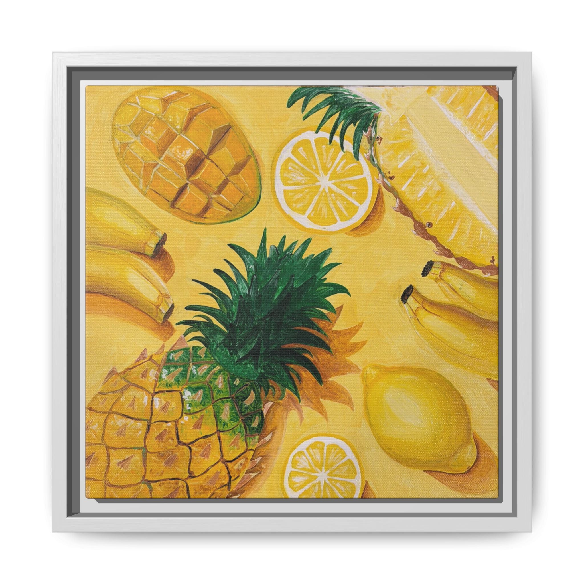 Les Fruit Collection - YELLOW Canvas