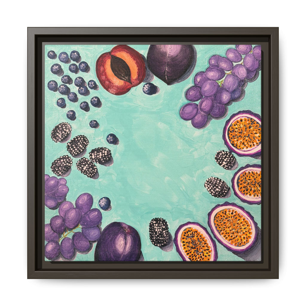 Les Fruit Collection - BLUE/PURPLE Canvas