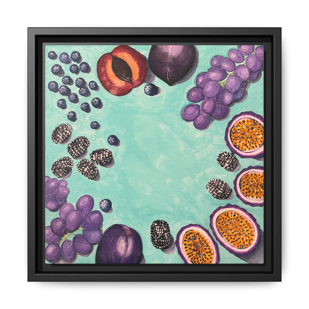 Les Fruit Collection - BLUE/PURPLE Canvas