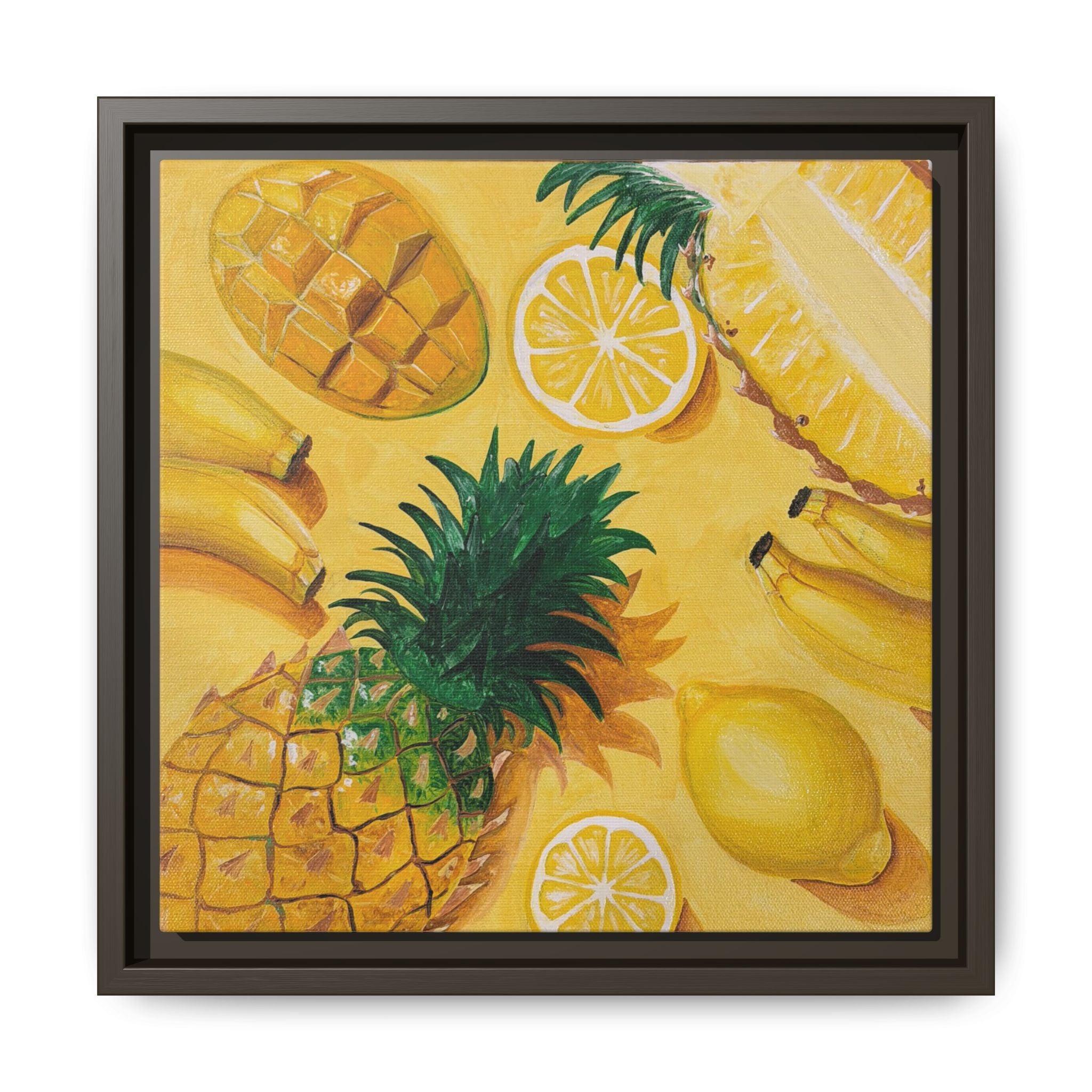 Les Fruit Collection - YELLOW Canvas