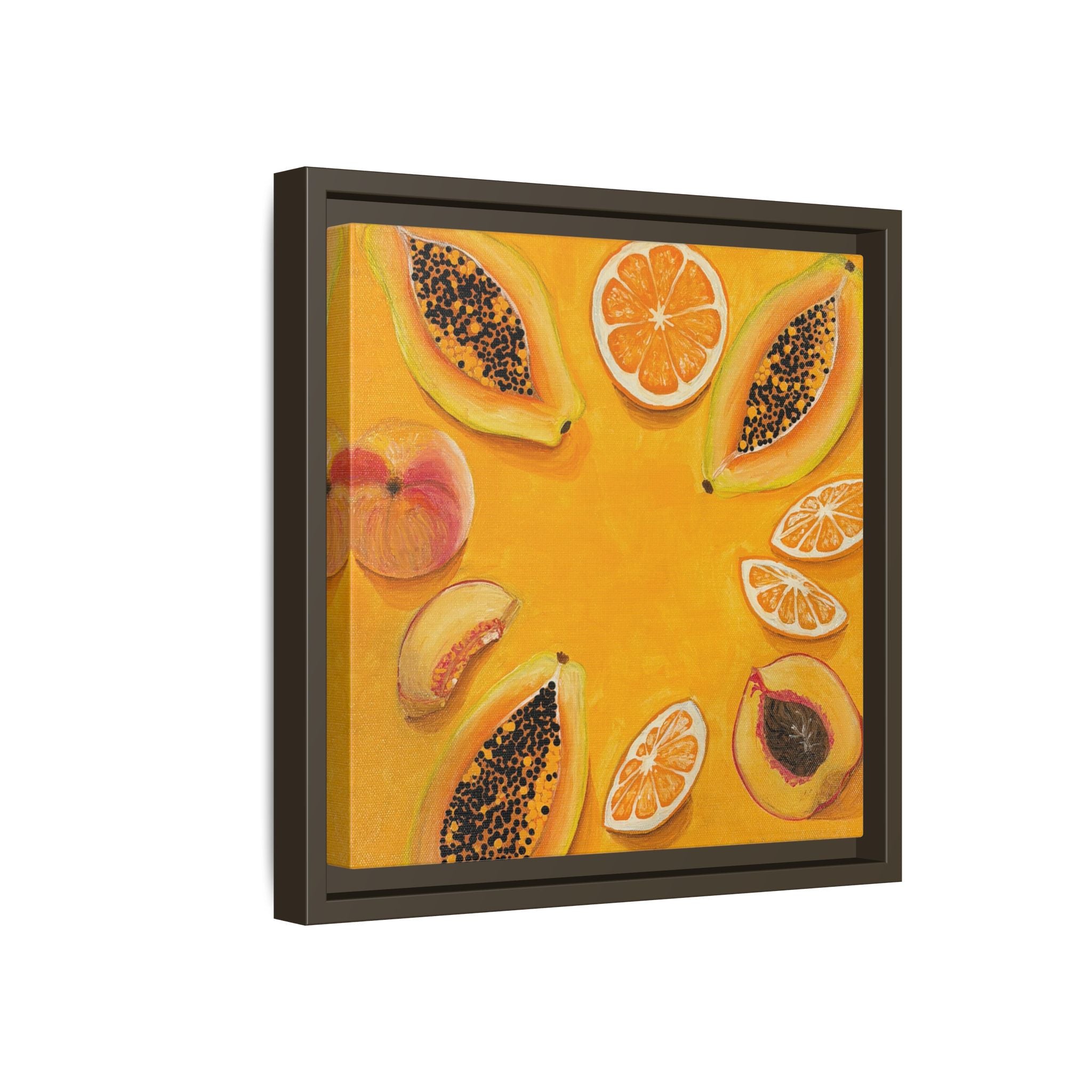 Les Fruit Collection - ORANGE Canvas