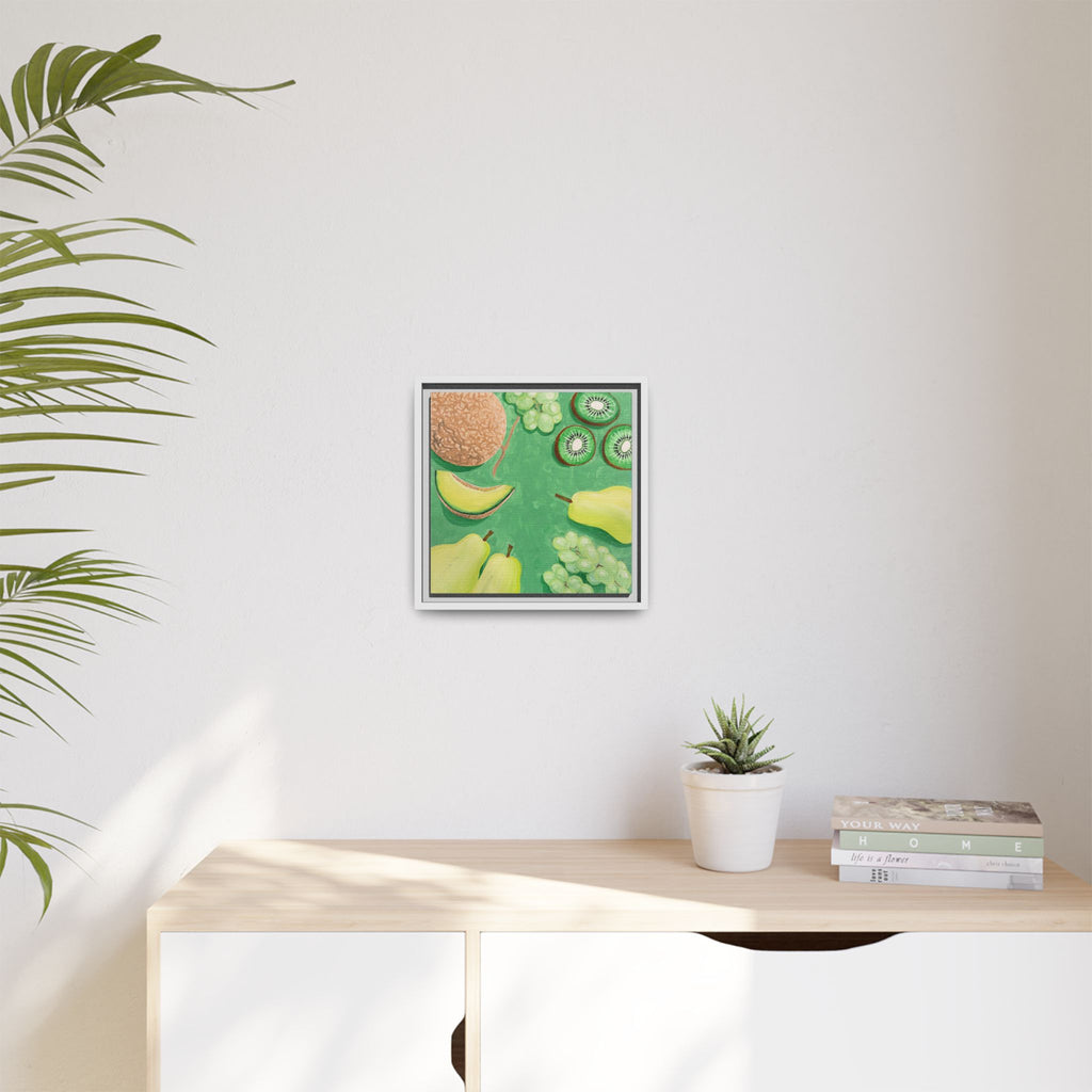 Les Fruit Collection - GREEN Canvas