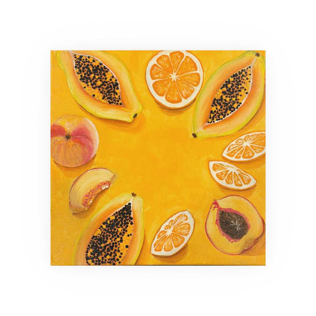 Les Fruit Collection — Orange Wall Art Poster (Satin)