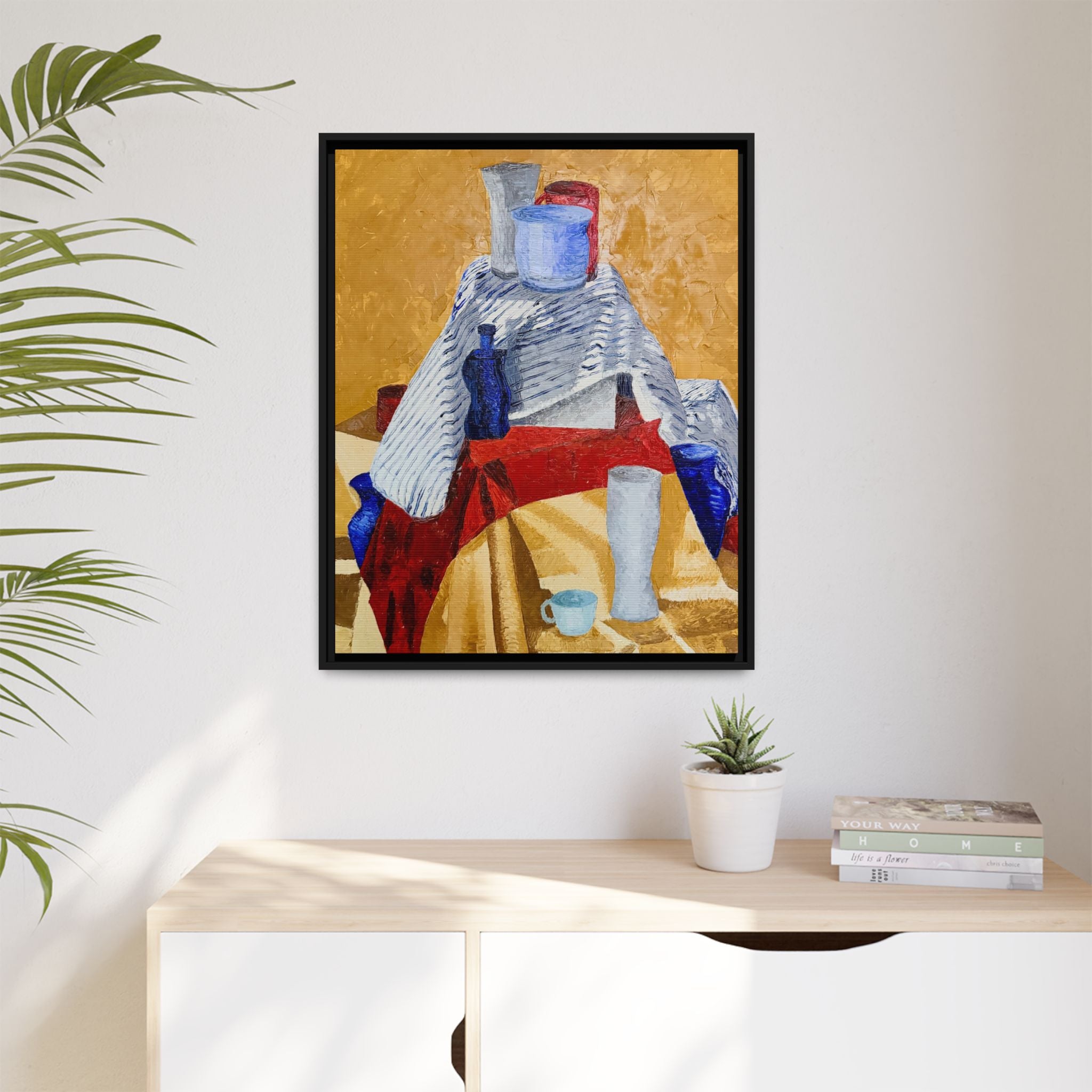 Be Still — Framed Matte Canvas Print