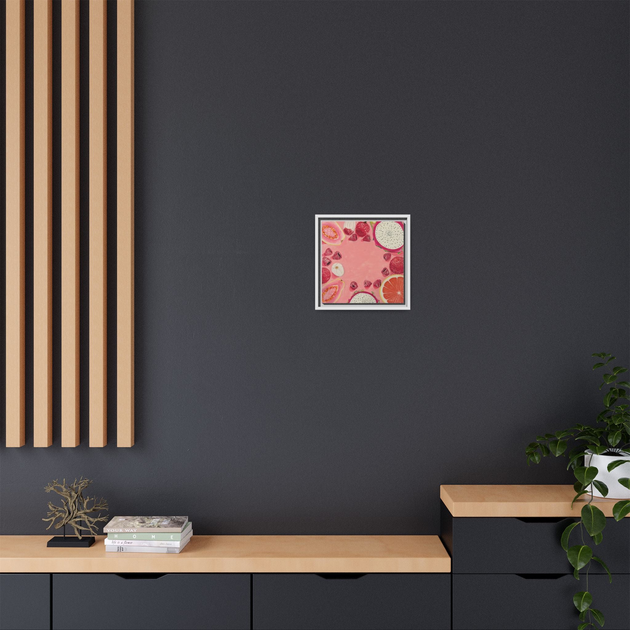 Les Fruit Collection - PINK Canvas