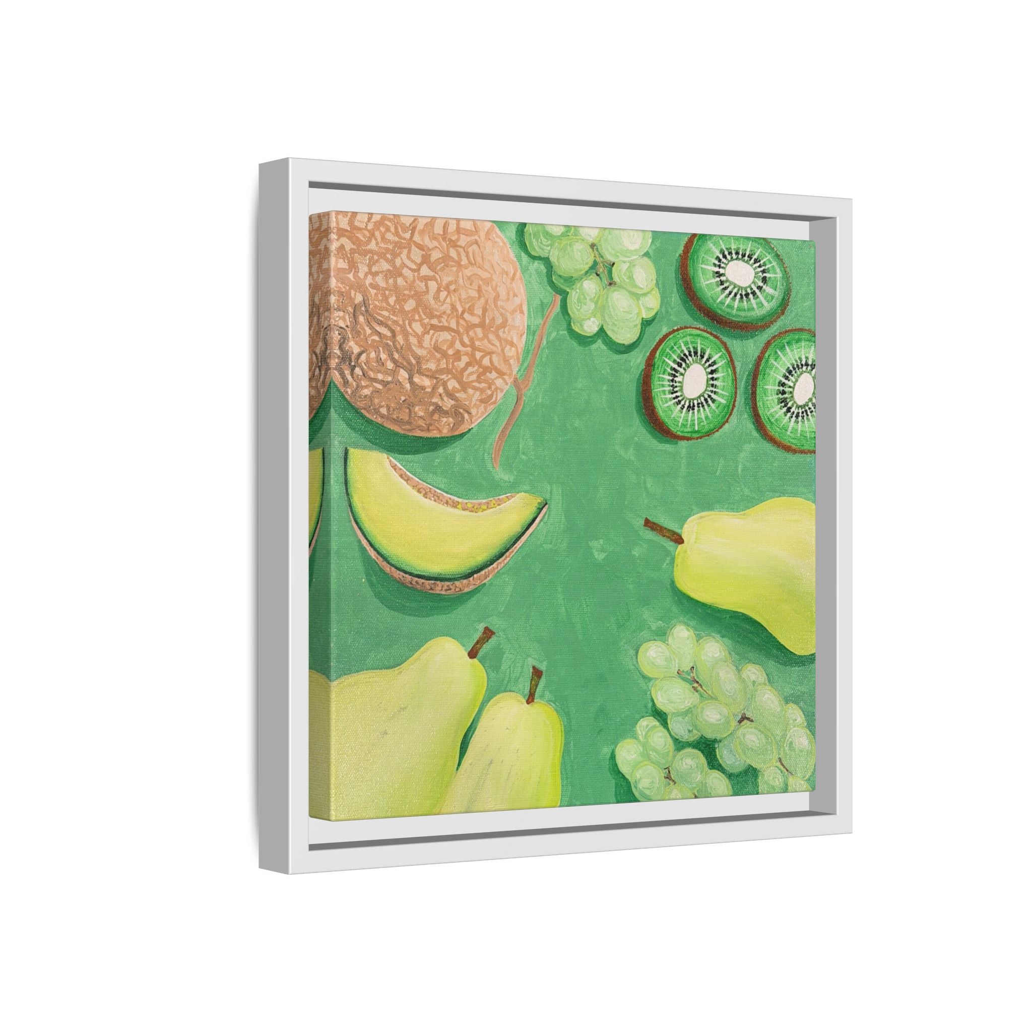 Les Fruit Collection - GREEN Canvas