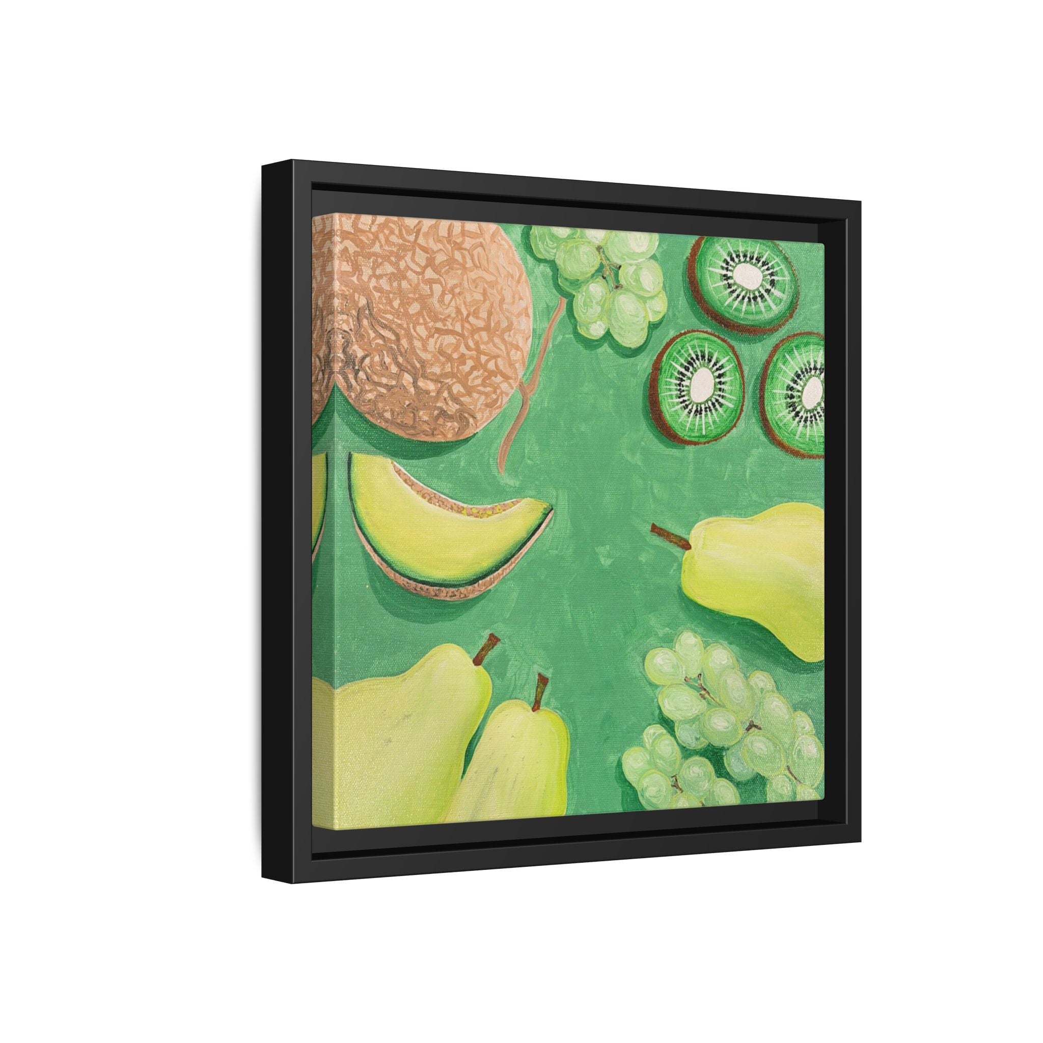 Les Fruit Collection - GREEN Canvas