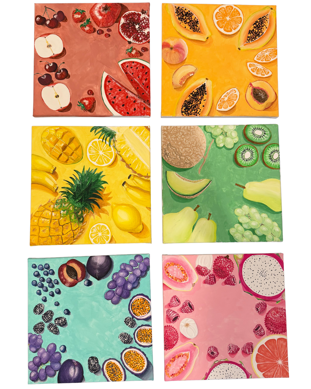 Les Fruit Collection (Original Painting)
